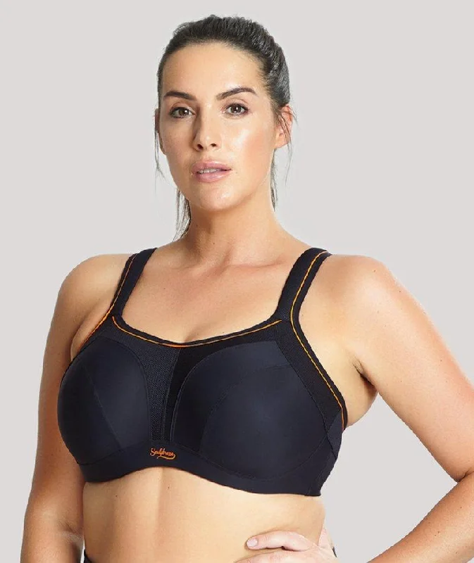 Sculptresse Activate Non Padded Underwired Sports Bra - Black