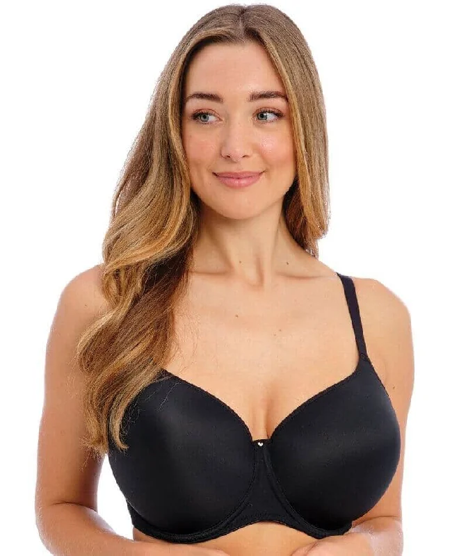 Fantasie Aura Underwire Moulded T-Shirt Bra - Black