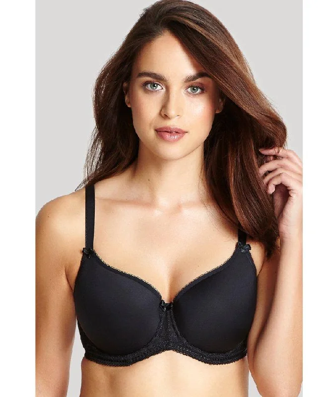 Panache Cari Moulded Spacer Underwired T-Shirt Bra - Black