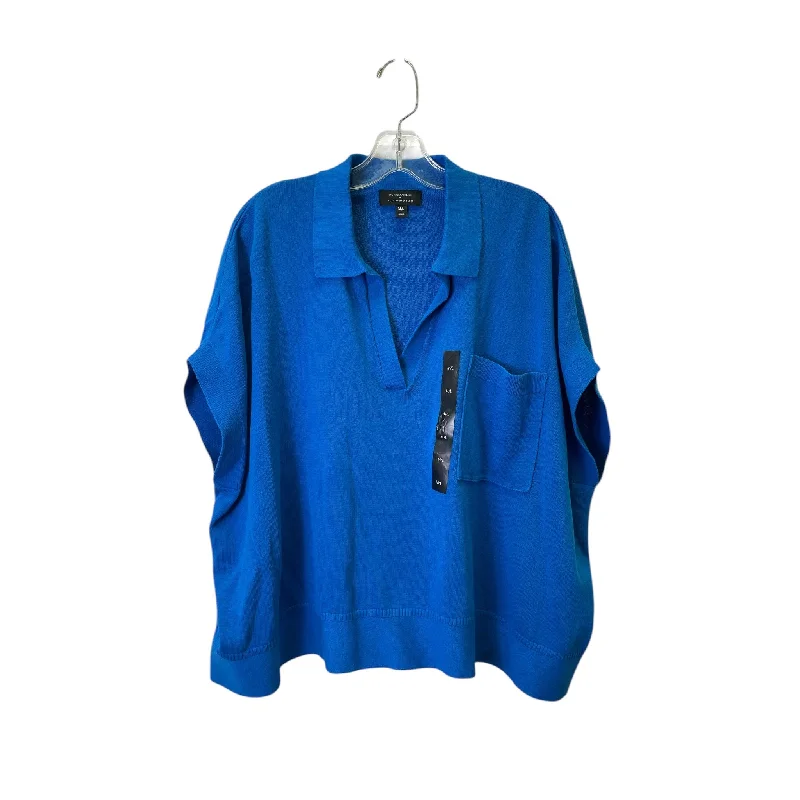 Sweater Ss By Banana Republic In Blue, Size:M