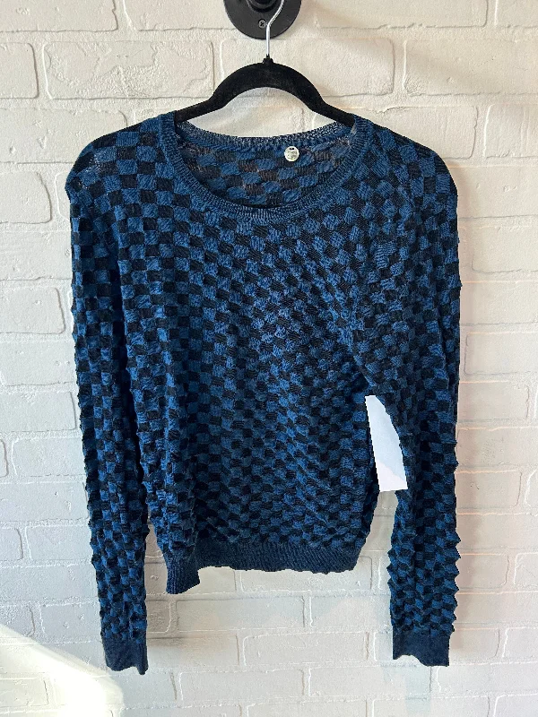 Sweater By Margaret Oleary In Blue, Size: L