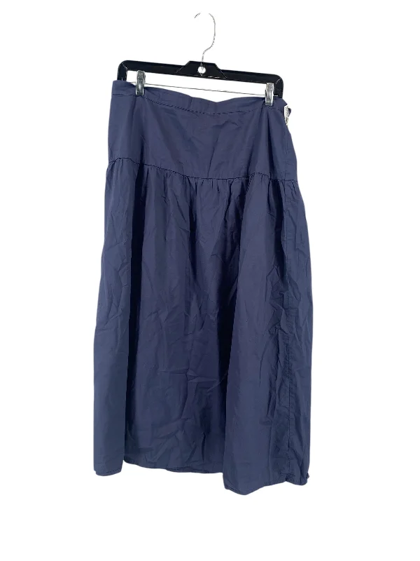 Skirt Midi By Old Navy In Blue, Size: L