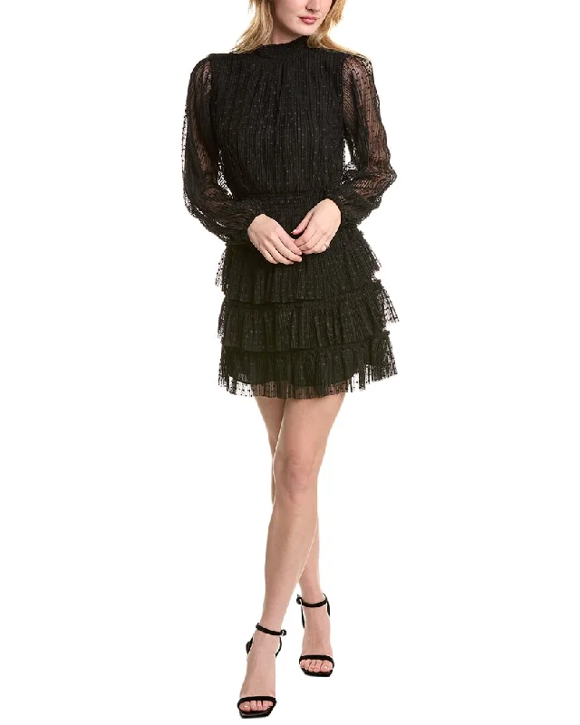 1.STATE Tulle Mini Dress