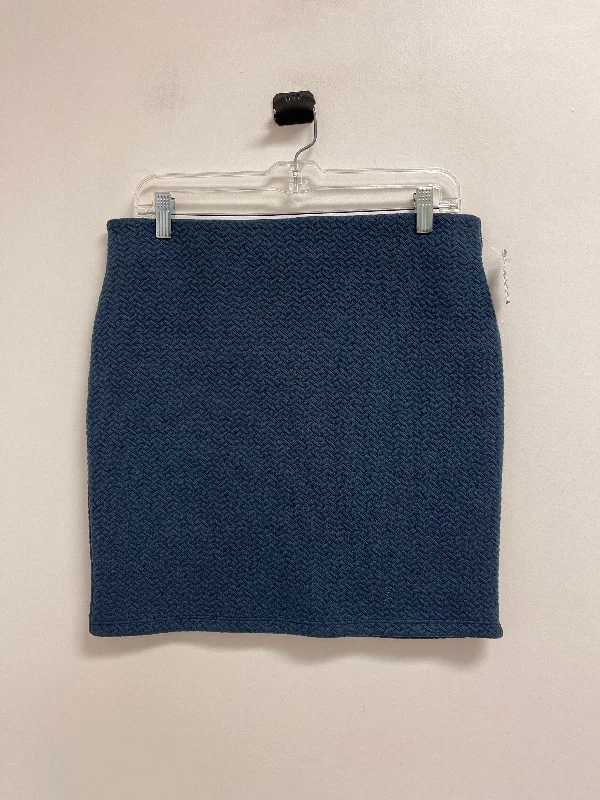 Skirt Mini & Short By Loft In Navy, Size: M