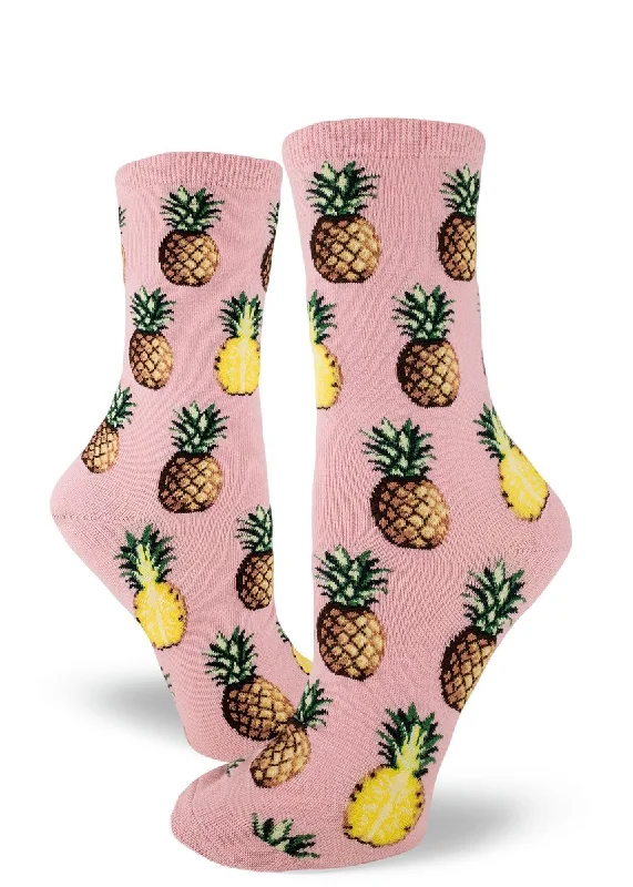 Women's Pursuit of Pineapples Crew (Petal Pink)