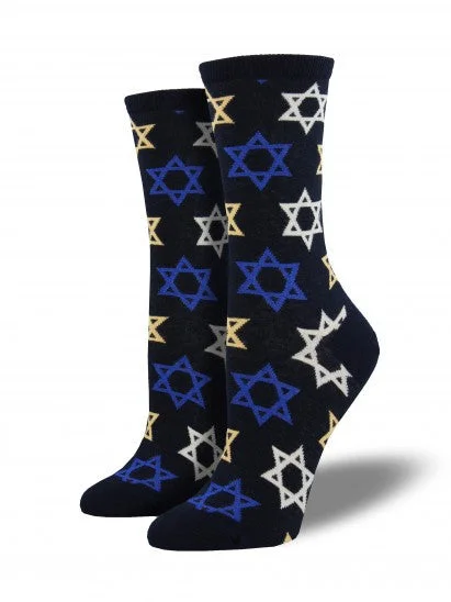 Women's Star of David Crew (Navy)