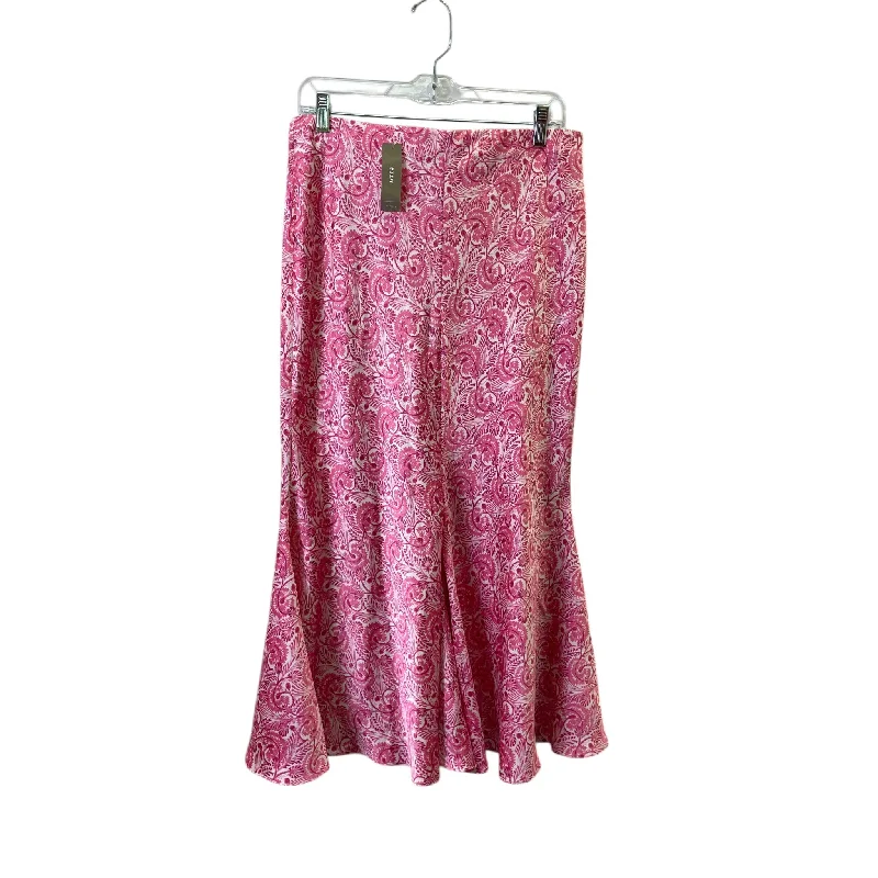 Skirt Maxi By J. Crew In Pink, Size:M