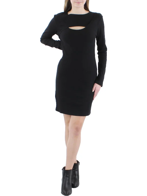 Womens Cut-Out Party Mini Dress