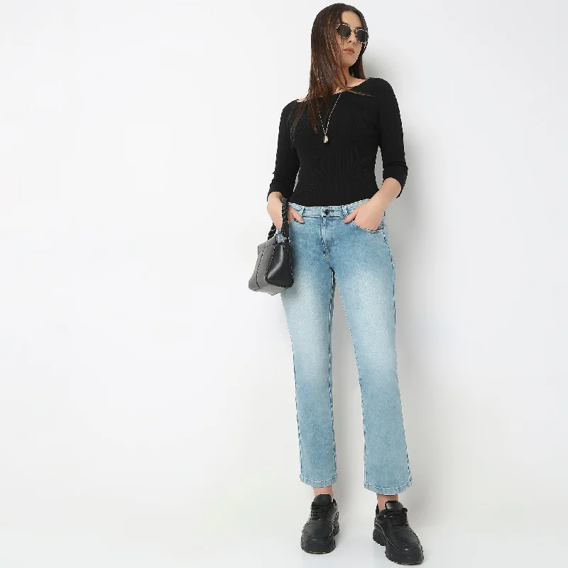 Slim Fit Low Rise Jeans