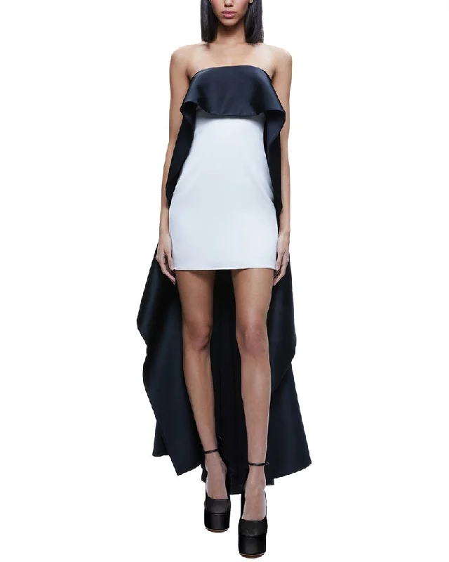 alice + olivia Theda Hi-Lo Mini Dress