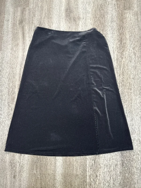 Skirt Midi By Time And Tru In Grey, Size: L