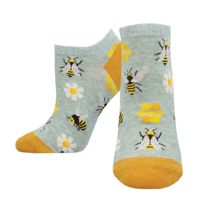 OOS-1/15_Women's To Bee Or Not To Bee Ankle (Mint Heather)