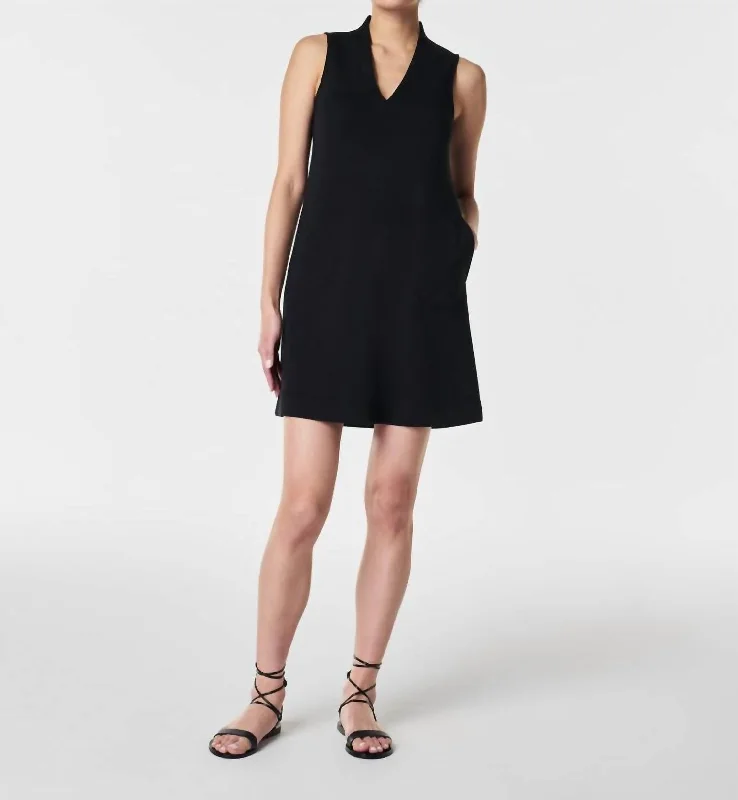 Airessentials Mini Dress In Black