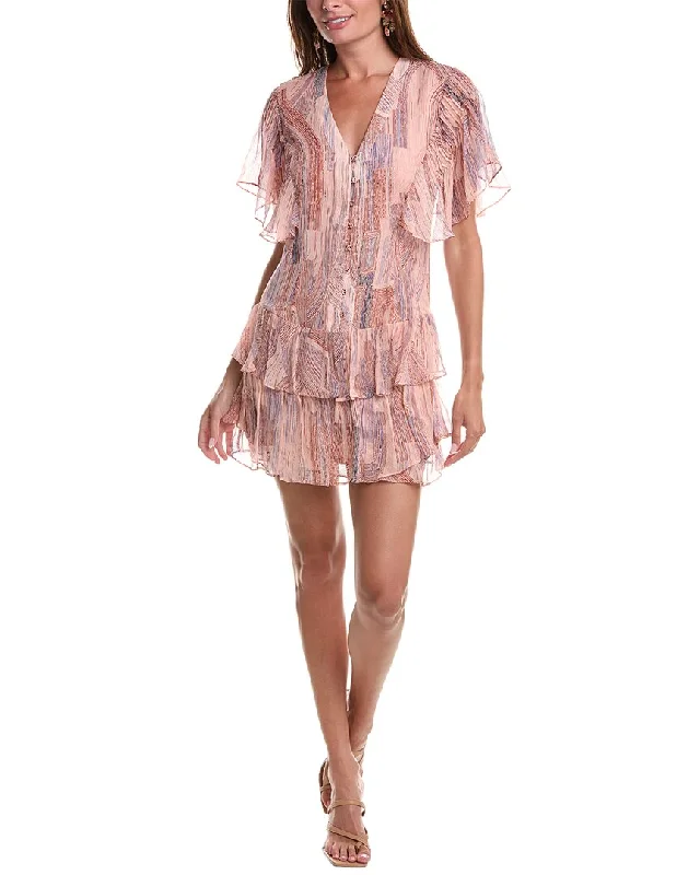 Joie Signe Silk Mini Dress