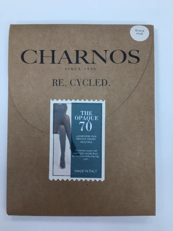 Charnos Recycled Opaque Matt Tights 70 Denier Black