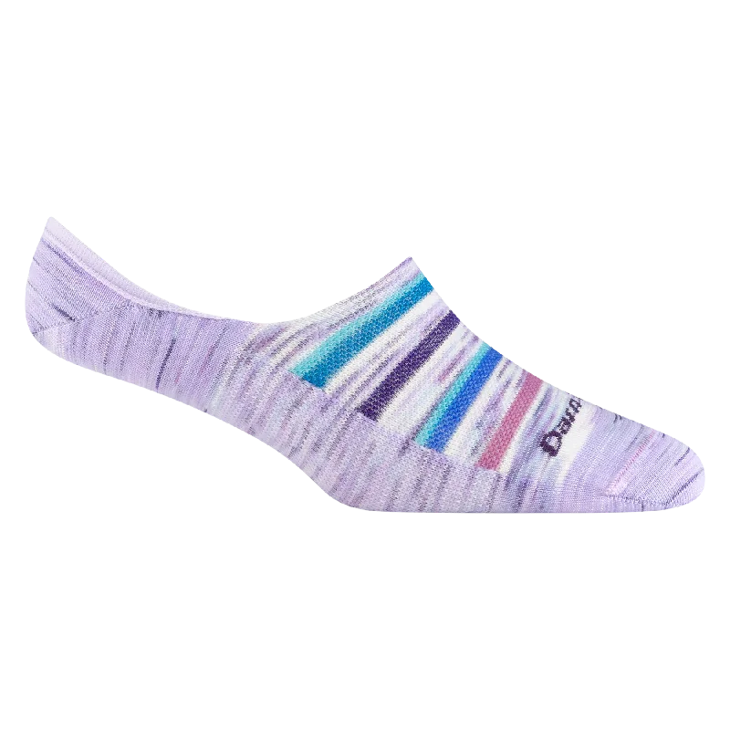 Women's No Show Hidden Nova Lightweight Lifestyle Sock (Cosmic Purple)