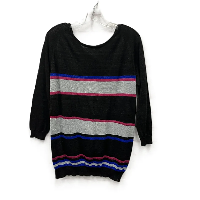 Top Long Sleeve By Mng In Black, Size: Xl