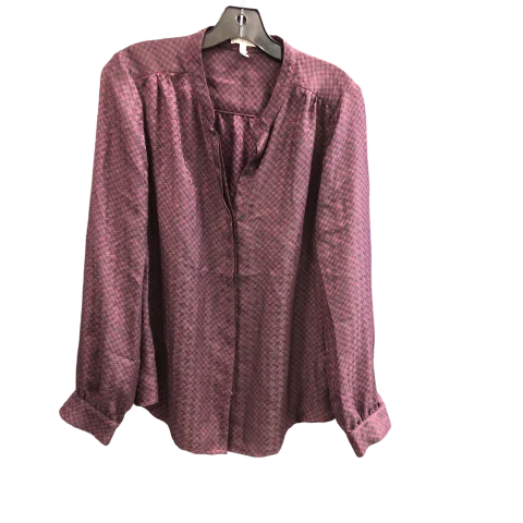 Top Long Sleeve Designer By Joie In Purple, Size: M